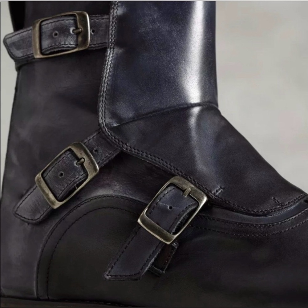 John Varvatos Collection Fleetwood Triple Monk Boot
Size 11 - Picture 4 of 14